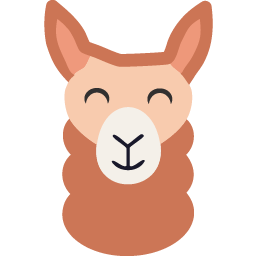 tevreden lama van lamawaaien